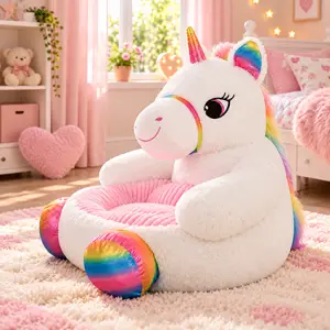 Unicorn sofa voor baby's en kinderen